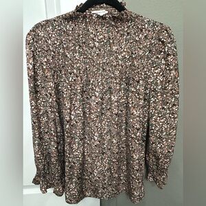 Mod Boutique fall floral print 3/4 sleeve shirt